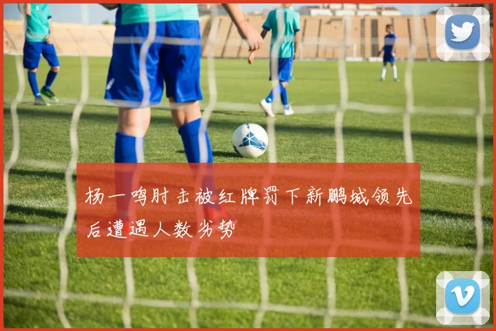杨一鸣肘击被红牌罚下新鹏城领先后遭遇人数劣势